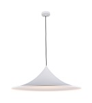 Lampy wiszące pojedyncze - Azzardo KELDAN 70 WH Biały 1xE27 Wisząca Kapelusz AZ5903 - product 1