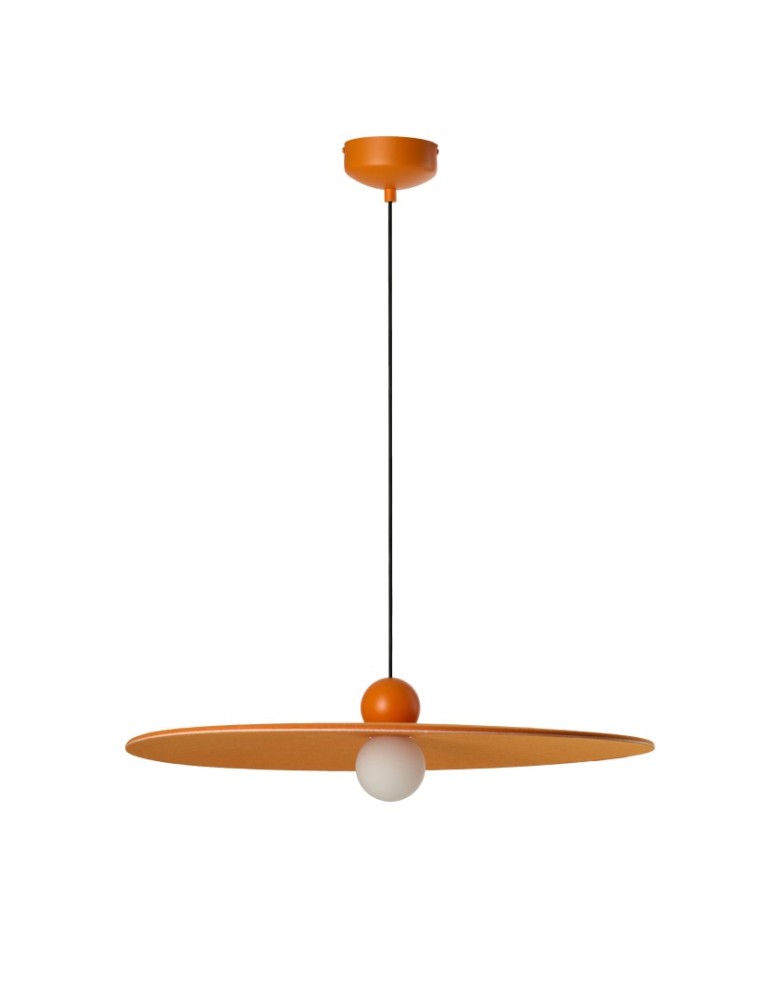 Azzardo FREYA ORANGE Pomarańczowy 1xLED Wisząca Kapelusz AZ5906