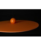 Lampy wiszące designerskie - Azzardo FREYA ORANGE Pomarańczowy 1xLED Wisząca Filcowa Kapelusz AZ5906 - product 3