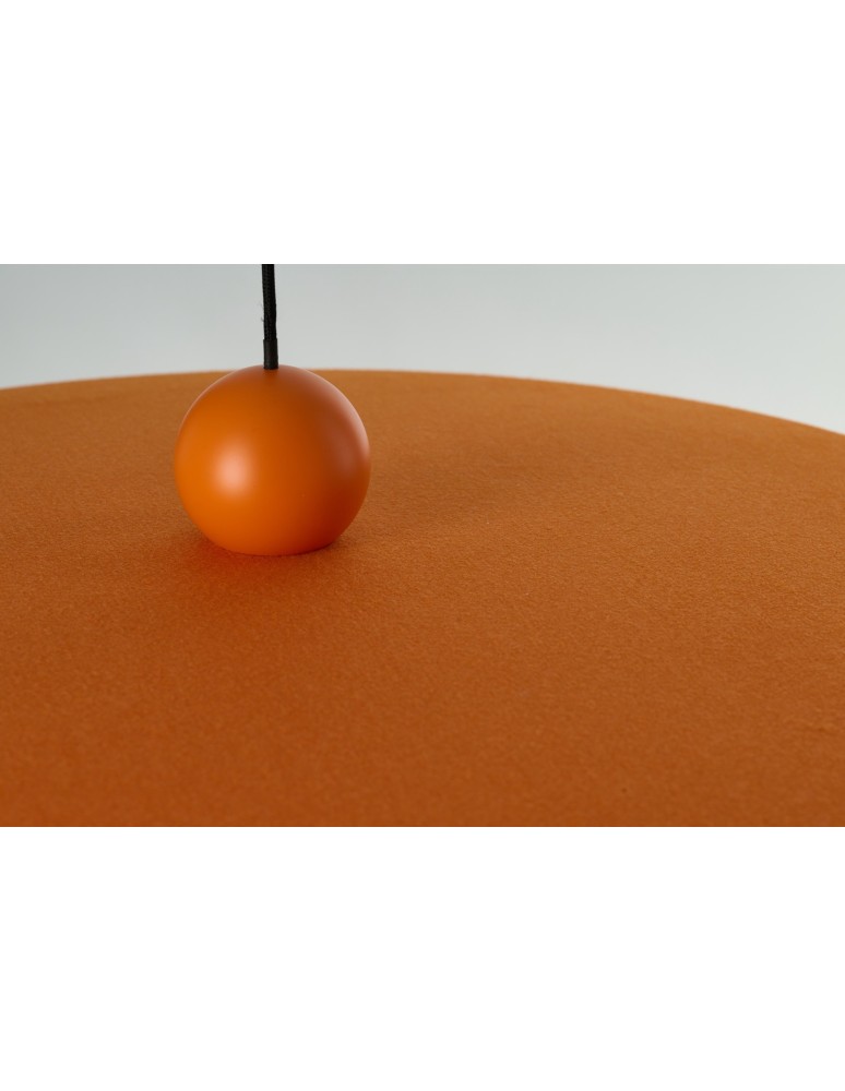 Azzardo FREYA ORANGE Pomarańczowy 1xLED Wisząca Filcowa Kapelusz AZ5906
