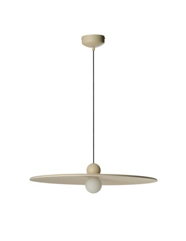 Azzardo FREYA BEIGE Beżowy 1xLED Wisząca Kapelusz AZ5907