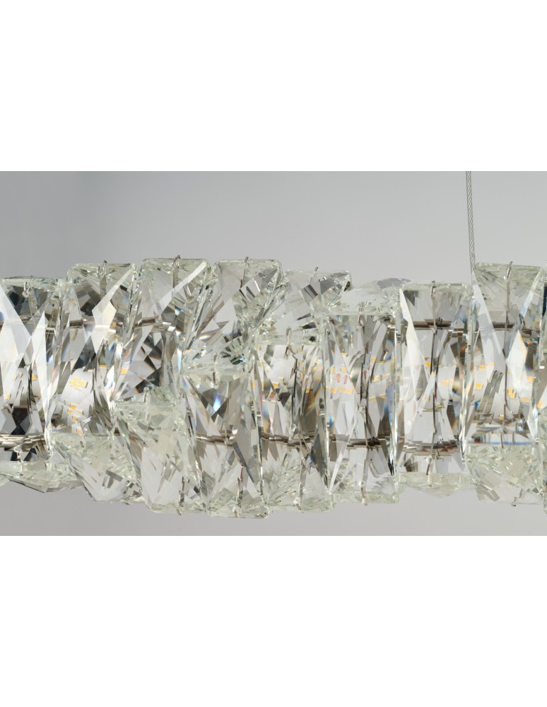 Azzardo FLORENCE Wisząca DIMM GO Złoty Połysk/Transparentny 1xLED Kryształowa Opcja Ściemniania AZ6187 Azzardo FLORENCE Wisząca DIMM GO Złoty Połysk/Transparentny 1xLED Kryształowa Opcja Ściemniania AZ6187