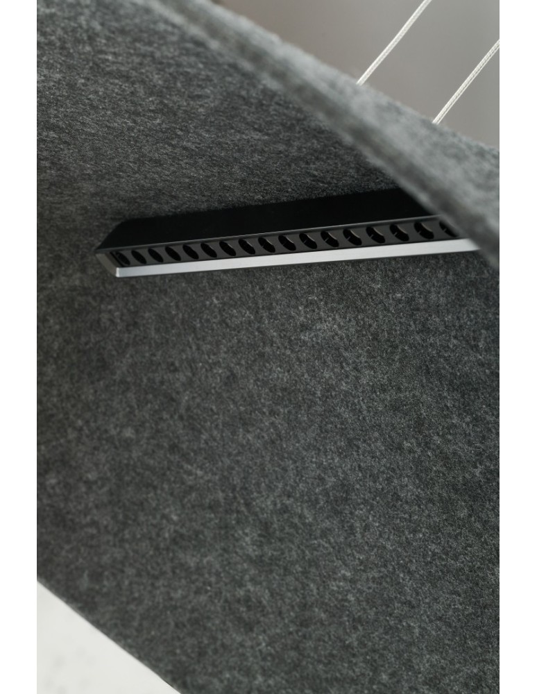 Azzardo FELMAN BK Czarny 1xLED Wisząca Lampa z Filcu Opcja Ściemniania AZ5900 Azzardo FELMAN BK Czarny 1xLED Wisząca Lampa z Filcu Opcja Ściemniania AZ5900
