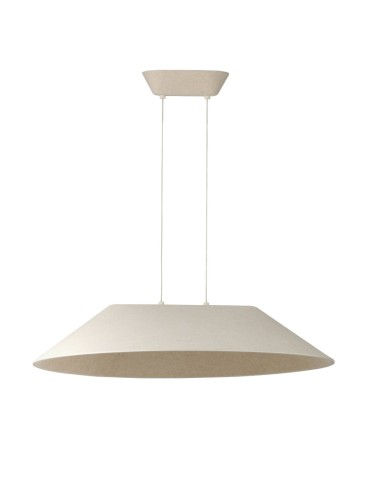 Azzardo FELMAN BEIGE Beżowy 1xLED Wisząca Lampa z Filcu Opcja Ściemniania AZ5899