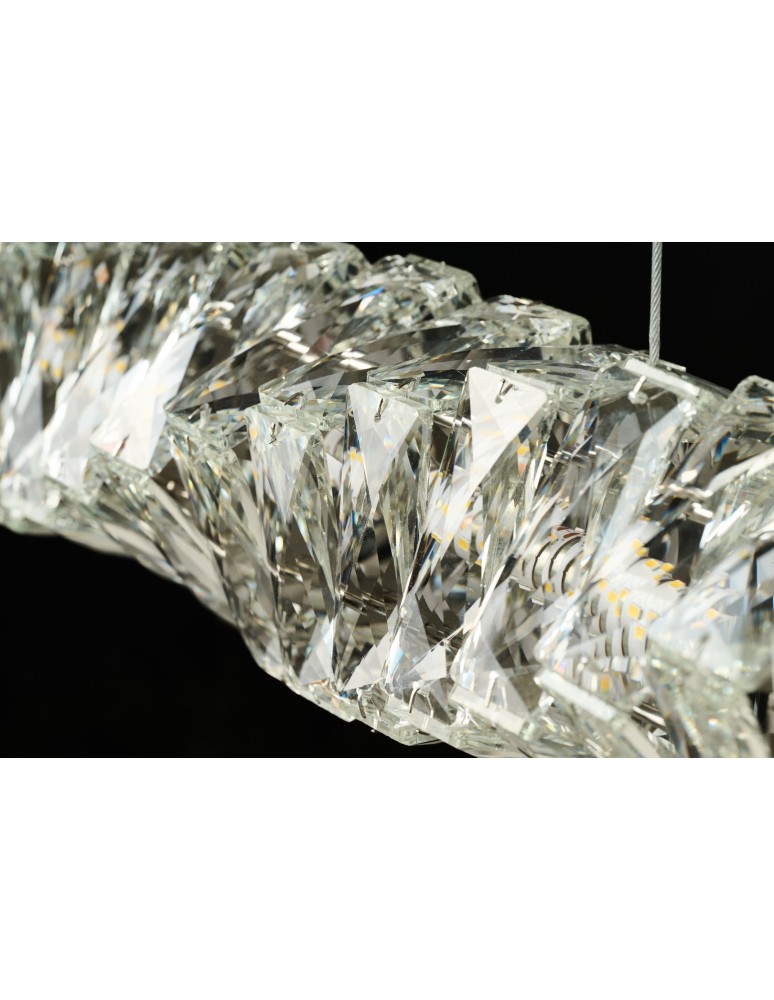 Azzardo FLORENCE Wisząca DIMM GO Złoty Połysk/Transparentny 1xLED Kryształowa Opcja Ściemniania AZ6187 Azzardo FLORENCE Wisząca DIMM GO Złoty Połysk/Transparentny 1xLED Kryształowa Opcja Ściemniania AZ6187
