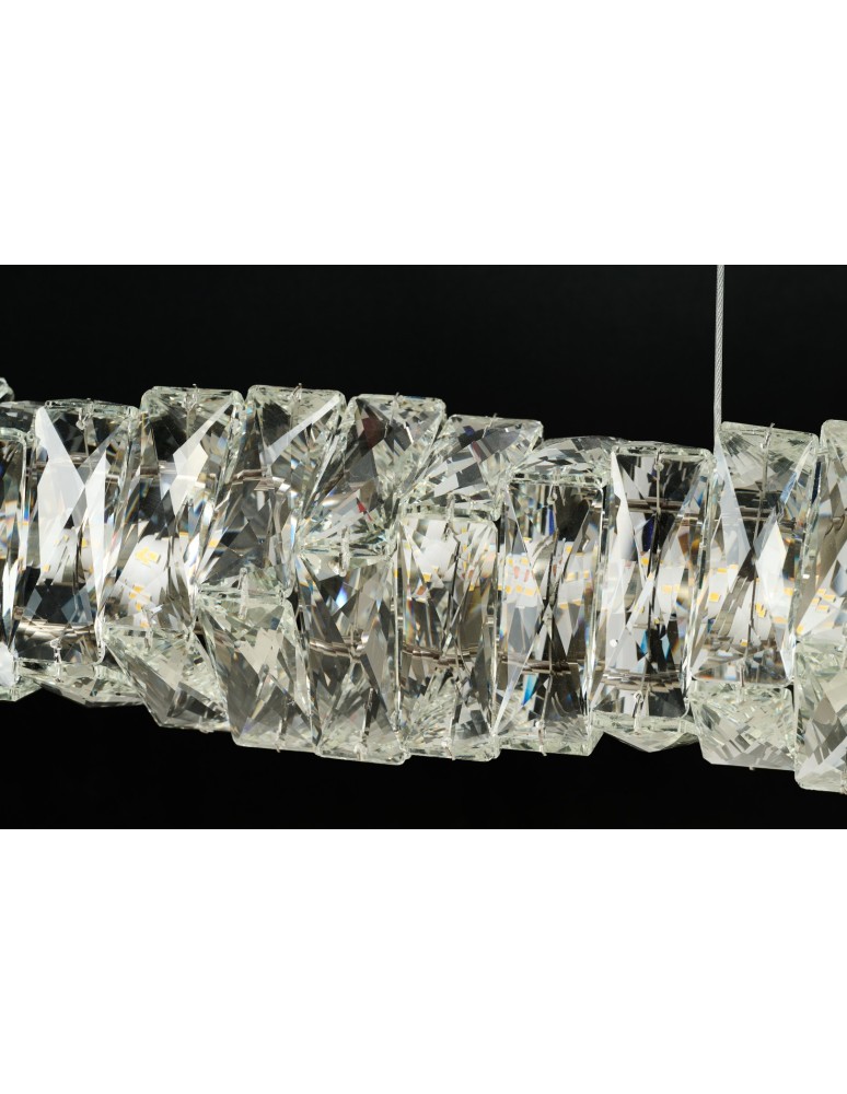 Azzardo FLORENCE Wisząca DIMM GO Złoty Połysk/Transparentny 1xLED Kryształowa Opcja Ściemniania AZ6187 Azzardo FLORENCE Wisząca DIMM GO Złoty Połysk/Transparentny 1xLED Kryształowa Opcja Ściemniania AZ6187