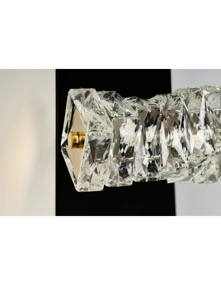 Azzardo FLORENCE Wisząca DIMM GO Złoty Połysk/Transparentny 1xLED Kryształowa Opcja Ściemniania AZ6187 Azzardo FLORENCE Wisząca DIMM GO Złoty Połysk/Transparentny 1xLED Kryształowa Opcja Ściemniania AZ6187