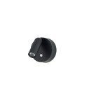 Kinkiety do czytania - Azzardo COMO ROUND WALL BK Czarny Mat 1xLED Kinkiet z Dotykowym Włacznikiem i Ściemniaczem AZ5630 - product 1
