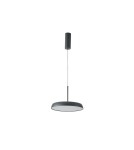 Lampy wiszące LED - Azzardo CLARA Wisząca 15 BK Czarny Mat 1xLED 3000K AZ5807 - product 1