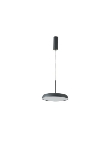 Azzardo CLARA Wisząca 15 BK Czarny Mat 1xLED 3000K AZ5807