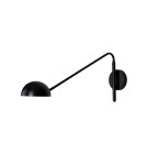 Kinkiety na wysięgniku - Azzardo CETUS WALL BK Czarny 1xG9 AZ5620 - product 1