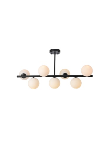 YASKR Lampa Sufitowa Bolti 7xE14 czarna PLC0104-BK 101 cm  - produkt 2