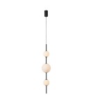 YASKR Lampa Wisząca Bolti IP44 LED czarna PL0109-3 YASKR Lampa Wisząca Bolti IP44 LED czarna PL0109-3