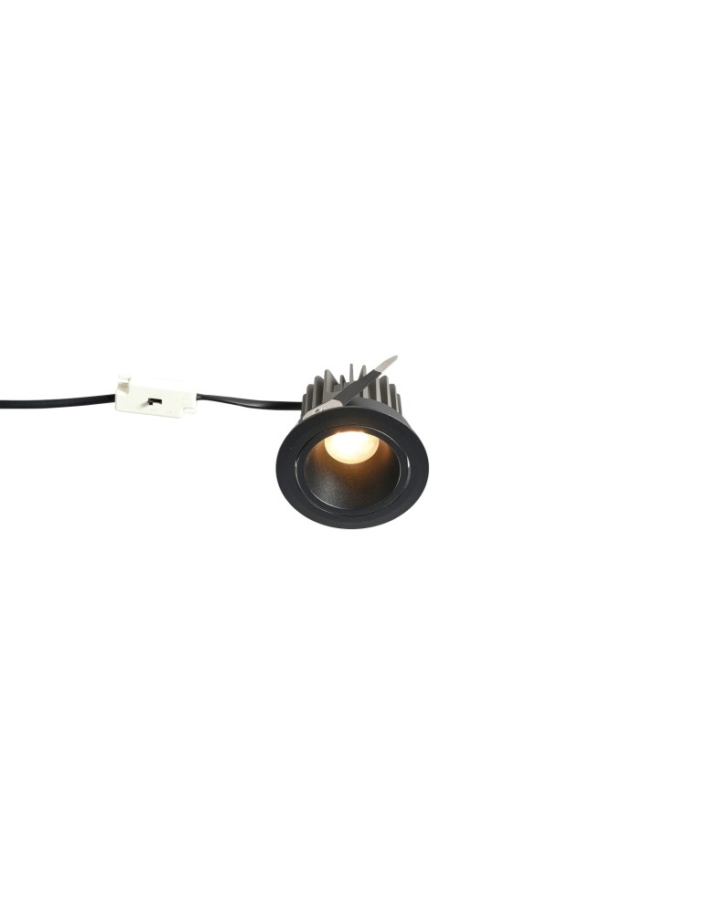 YASKR Oczko podtynkowe Pik LED czarne RL0106-CCT-BK YASKR Oczko podtynkowe Pik LED czarne RL0106-CCT-BK