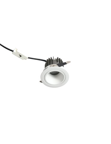 YASKR Oczko podtynkowe Pik LED białe RL0106-CCT-WH