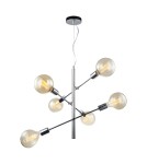 Lampy wiszące - ITALUX Madalyn Wisząca 6xE27 MDM3582/6 CH - product 1