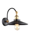 ITALUX Verda Kinkiet 1xE27 MBM-3458/1 BK+GD