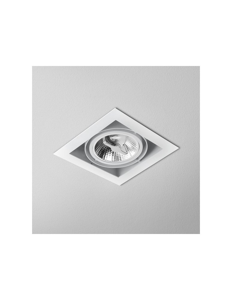 Lampy podtynkowe kwadratowe - Aqform SQUARES 111x1 230V Wpust 35011-0000-U8-PH - produkt kolory-swiatla.pl 1
