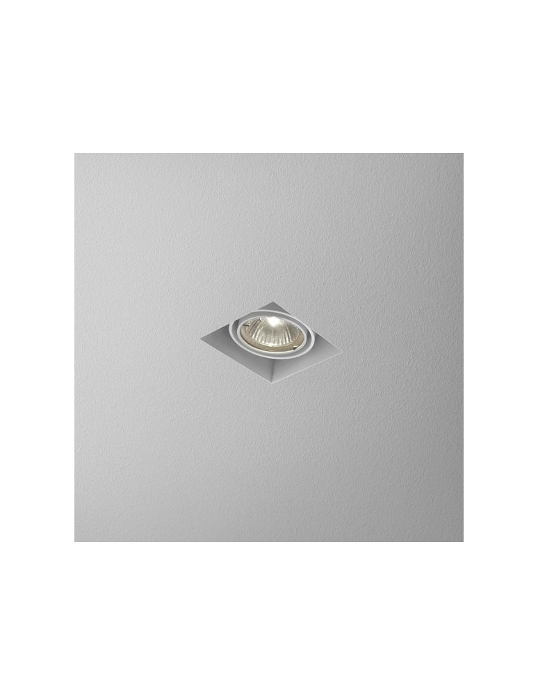 Lampy podtynkowe bezramkowe - trimless - Aqform SQUARES 50x1 trimless 230V Wpust 37011-0000-U8-PH - produkt kolory-swiatla.pl 1