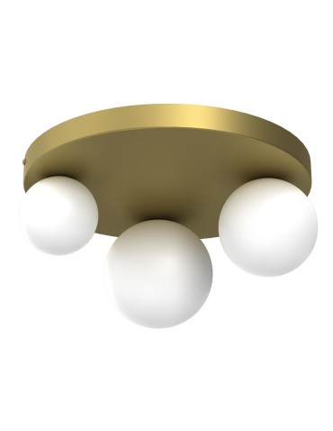 Milagro Lampa sufitowa BIBIONE GOLD 3xG9 MLP8395
