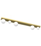Lampy sufitowe kule - Milagro Lampa sufitowa BIBIONE GOLD 5xG9 MLP8398 - product 1