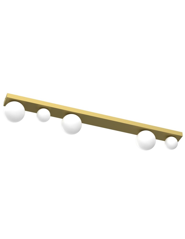 Milagro Lampa sufitowa BIBIONE GOLD 5xG9 MLP8398