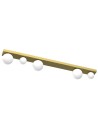 Milagro Lampa sufitowa BIBIONE GOLD 5xG9 MLP8398