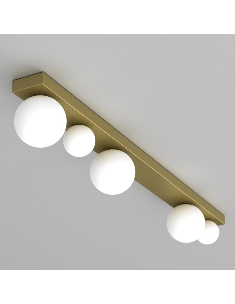 Milagro Lampa sufitowa BIBIONE GOLD 5xG9 MLP8398