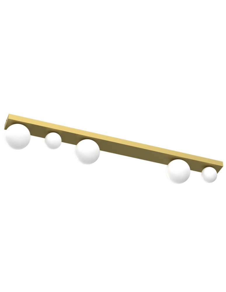 Milagro Lampa sufitowa BIBIONE GOLD 5xG9 MLP8398