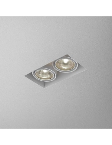Aqform SQUARES 50x2 trimless 230V Wpust 37012-0000-U8-PH