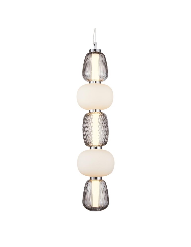 Milagro Lampa wisząca CARO SMOKED 40W LED ML0362 Milagro Lampa wisząca CARO SMOKED 40W LED ML0362
