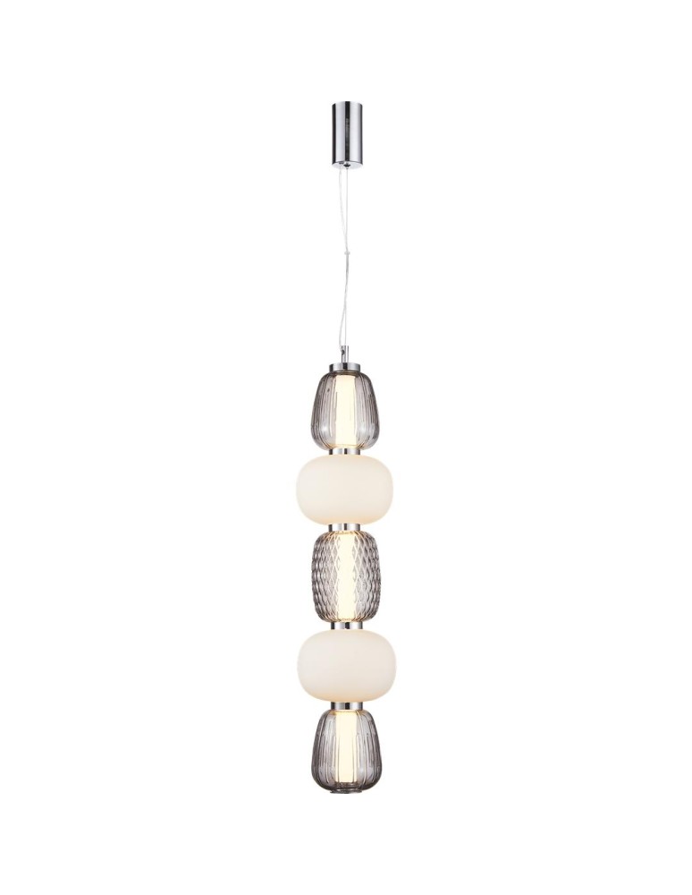 Milagro Lampa wisząca CARO SMOKED 40W LED ML0362 Milagro Lampa wisząca CARO SMOKED 40W LED ML0362
