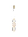Milagro Lampa wisząca CARO GOLD 28W LED ML0363