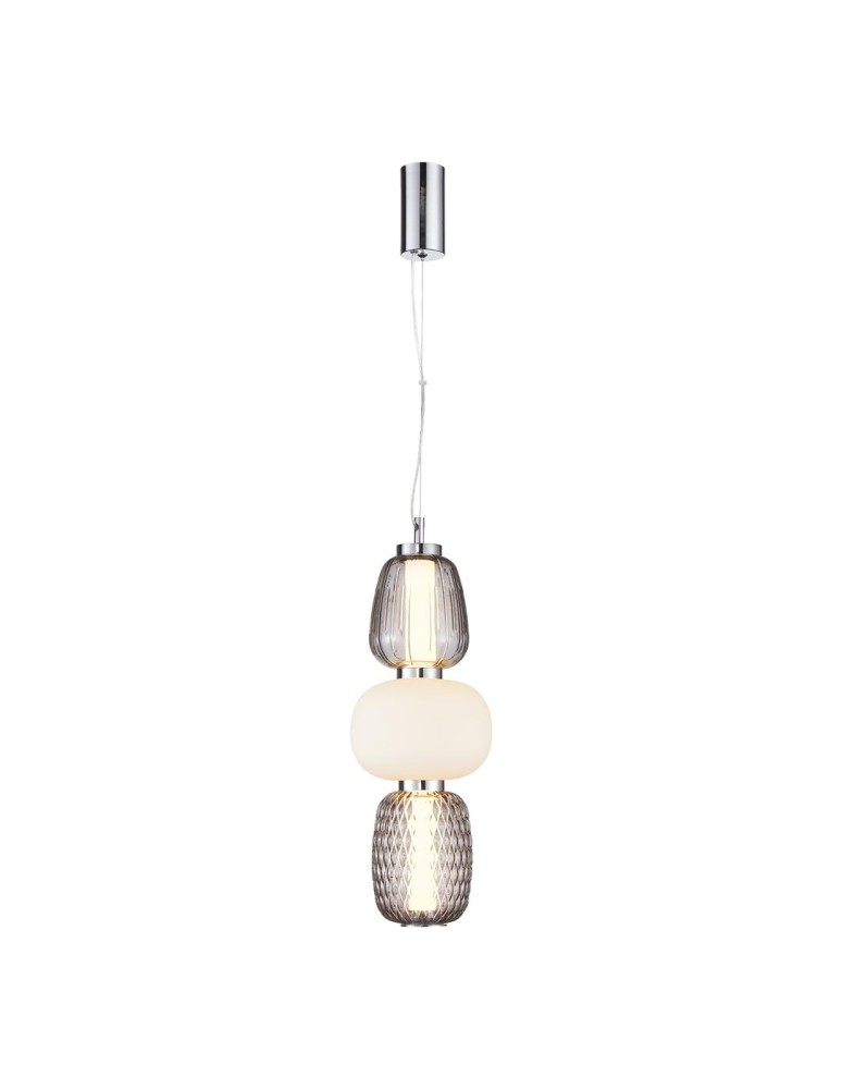 Milagro Lampa wisząca CARO SMOKED 28W LED ML0364 Milagro Lampa wisząca CARO SMOKED 28W LED ML0364
