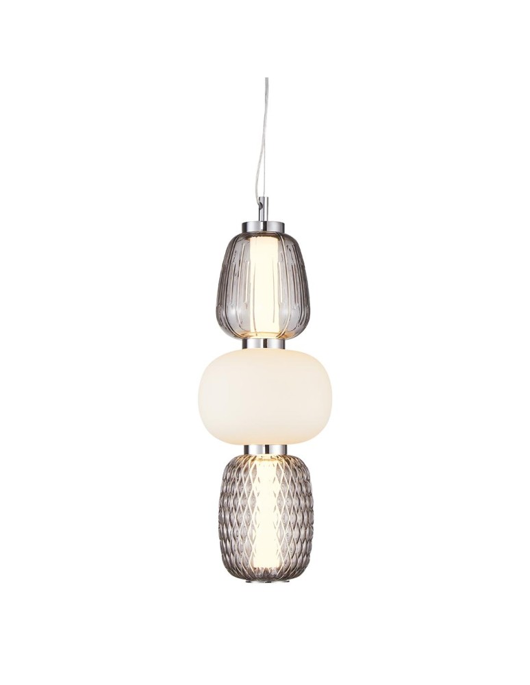 Milagro Lampa wisząca CARO SMOKED 28W LED ML0364 Milagro Lampa wisząca CARO SMOKED 28W LED ML0364