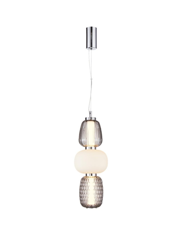 Milagro Lampa wisząca CARO SMOKED 28W LED ML0364 Milagro Lampa wisząca CARO SMOKED 28W LED ML0364
