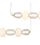 Milagro Lampa wisząca CARO GOLD 42W LED ML0365 Milagro Lampa wisząca CARO GOLD 42W LED ML0365