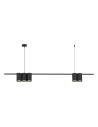Milagro Lampa wisząca (listwa) GENESIS BLACK 5xGU10 ML0367