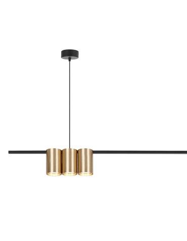 Milagro Lampa wisząca (listwa) GENESIS BLACK GOLD 5xGU10 ML0369 - produkt 2