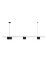 Milagro Lampa wisząca (listwa) GENESIS BLACK 7xGU10 ML0370