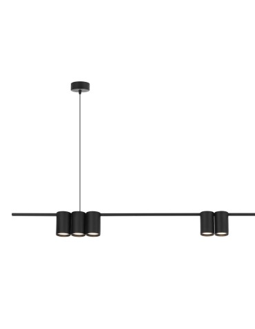 Milagro Lampa wisząca (listwa) GENESIS BLACK 7xGU10 ML0370 - produkt 2