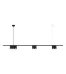 Milagro Lampa wisząca (listwa) GENESIS BLACK 7xGU10 ML0370 Milagro Lampa wisząca (listwa) GENESIS BLACK 7xGU10 ML0370