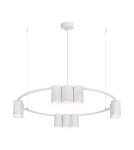 Lampy wiszące okręgi - Milagro Lampa wisząca (koło) GENESIS WHITE 10xGU10 ML0374 - product 1