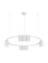 Milagro Lampa wisząca (koło) GENESIS WHITE 10xGU10 ML0374