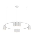 Lampy wiszące okręgi - Milagro Lampa wisząca (koło) GENESIS WHITE 10xGU10 ML0374 - product 6