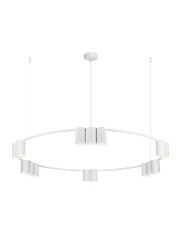 Milagro Lampa wisząca (koło) GENESIS WHITE15xGU10 ML0377