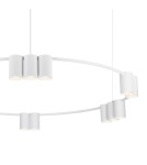Lampy wiszące okręgi - Milagro Lampa wisząca (koło) GENESIS WHITE15xGU10 ML0377 - product 2