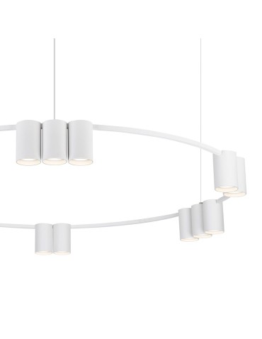 Milagro Lampa wisząca (koło) GENESIS WHITE15xGU10 ML0377 - produkt 2