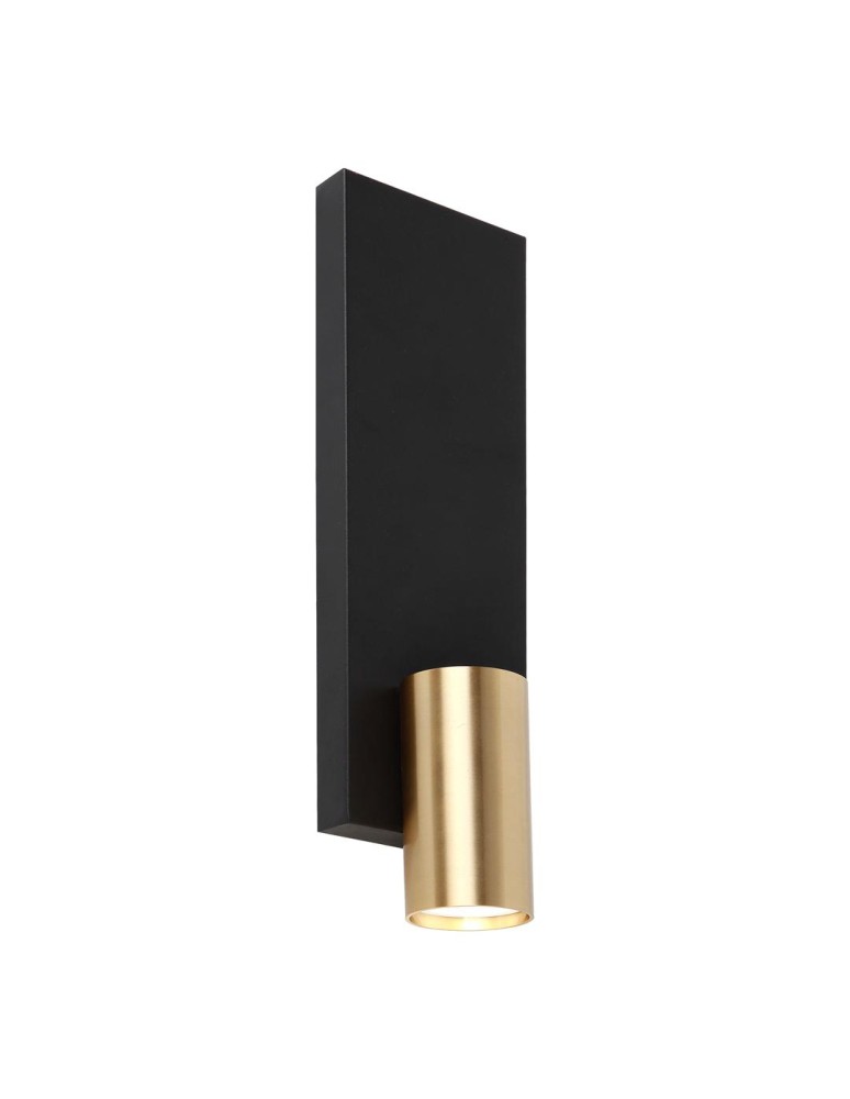 Milagro GENESIS WALL BLACK GOLD 1xGU10 ML0379