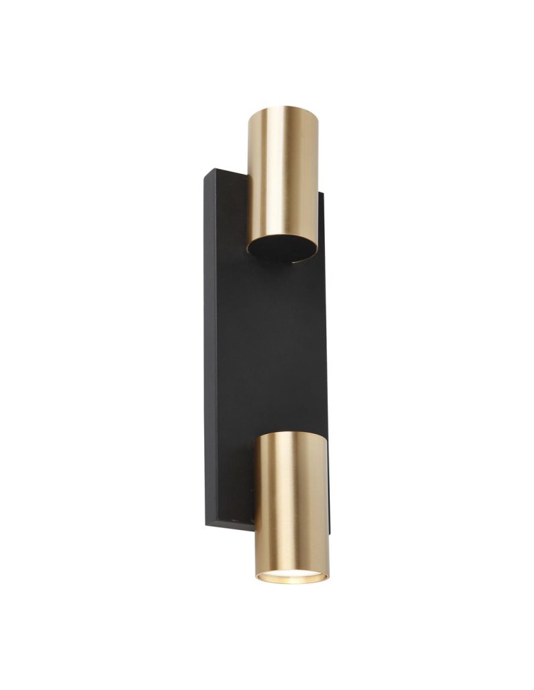 Milagro GENESIS WALL BLACK GOLD 2xGU10 ML0380 Milagro GENESIS WALL BLACK GOLD 2xGU10 ML0380